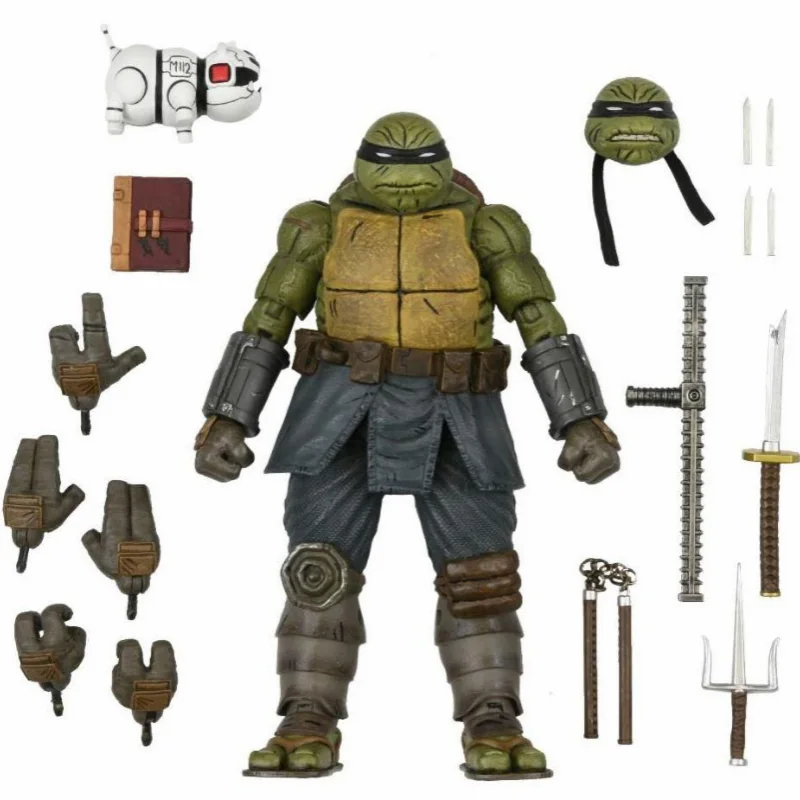 

18Cm Teenage Mutant Ninja Turtles The Last Ronin Game Action Figure Tmnt Armorless Version Movable Joint Model Garage Kit Toys