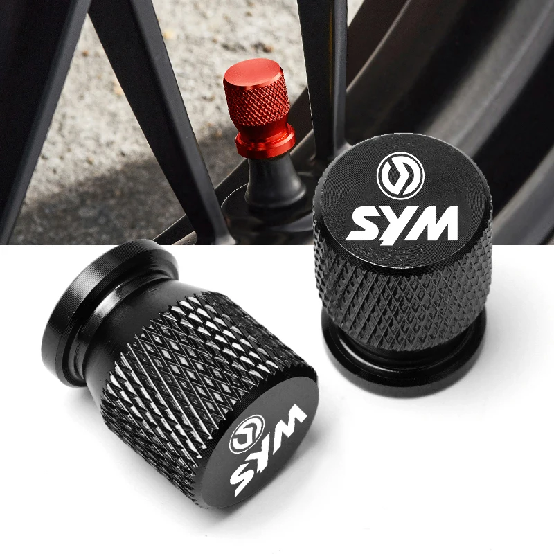 

Wheel Tire Valve Stem Caps Airtight Covers For SYM 150 125 GTS CRUISYM 180 300 300i MAXSYM 400 600 JOYMAX Z 250 300 Accessories