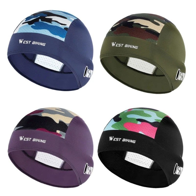 

Breathable Helmet Liner Cooling Skull Cap Sweat Wicking Skullcap Cycling Running Hat for Motorcycles, Cycling , Football
