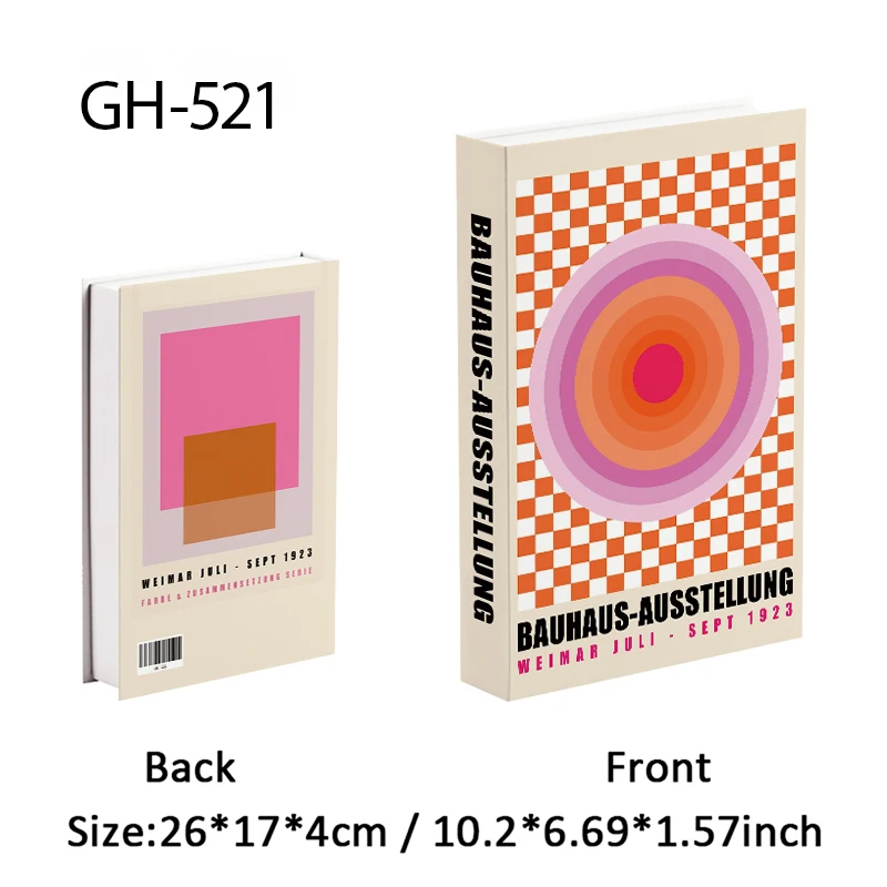 

Декоративная книга Bauhaus