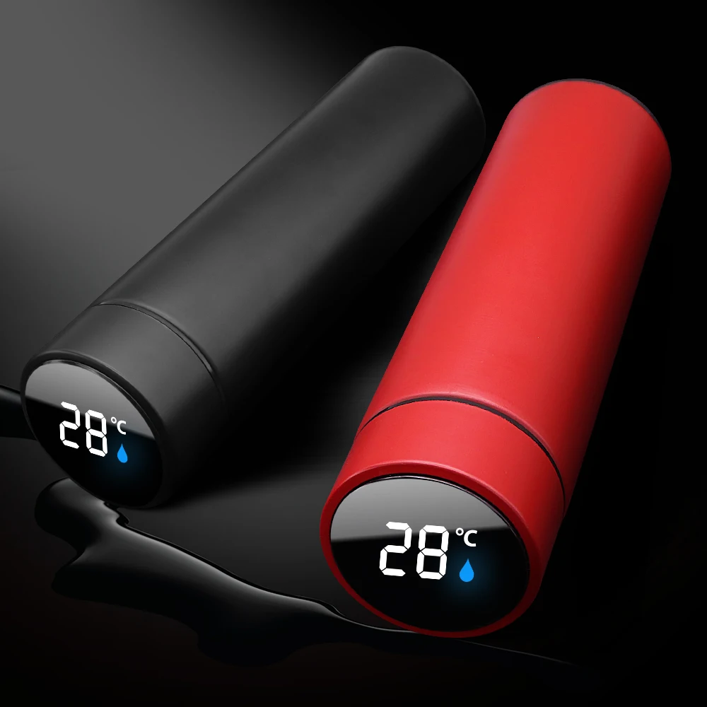 

Intelligent Stainless Steel Thermos Bottle Cup Temperature Display Vacuum Flasks Travel Car Coffee Mug Men's and Women's Gifts