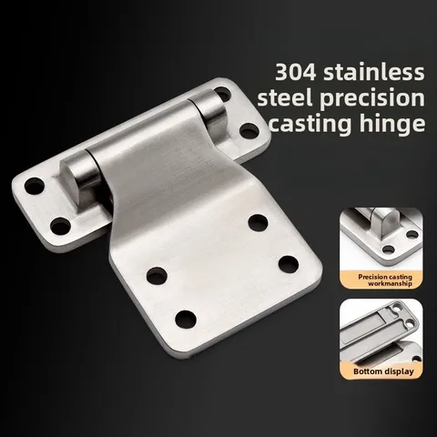 Сверхмощная Т-образная петля, прецизионная литая металлическая дверь для промышленного оборудования, шарнир, усиленная нержавеющая сталь