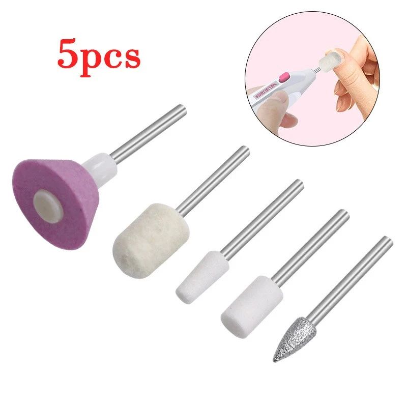 

Grinding Head For Nail Polisher Bits Nail Art Drill Buffer File Electric Sander Sanding Grinding Head Manicure Polished Tools