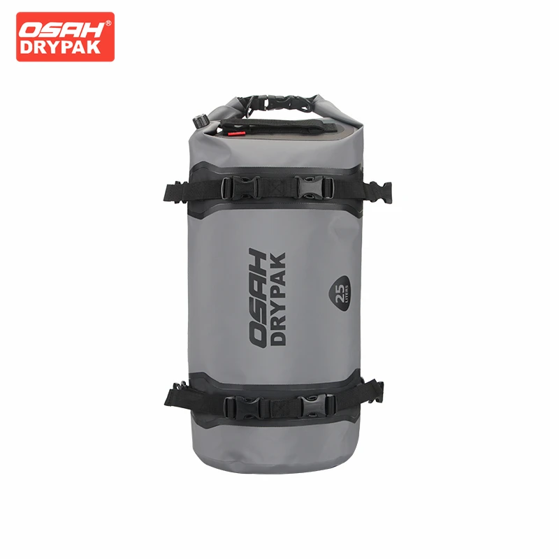 

OSAH серая мотоциклетная сумка 25л большая вместительная сумка на заднее сиденье сумка через плечо рюкзак для багажа многофункциональное водонепроницаемое снаряжение для верховой езды