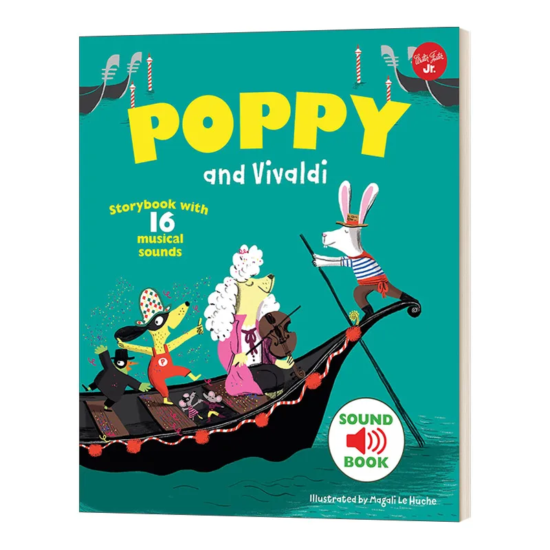 

Английский оригинал: Poppy and Vivaldi: с 16 музыкальными звуками! Звуковая книга-твердый переплет