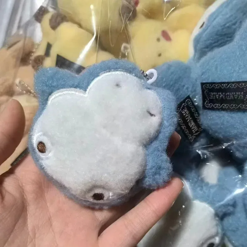 Фото Новый брелок Eevee Snorlax Ditto, милый мультяшный аксессуар для школьного рюкзака, портативный брелок-антипотеряшка, подарок на Хэллоуин №3