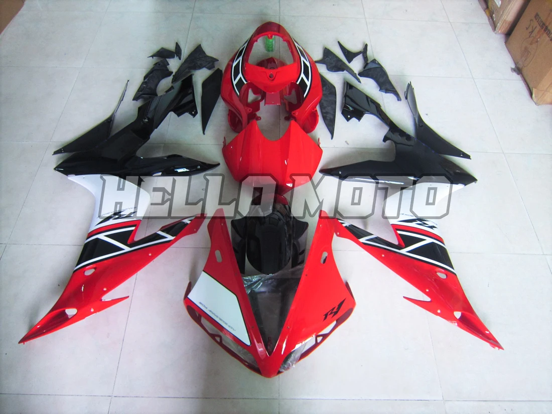 

Suitable for YZF-R1 YZF R1 2004 2005 2006 Motorcycle Shell Fairing Spoiler Bodywork Set ABS Injection Molding RN12
