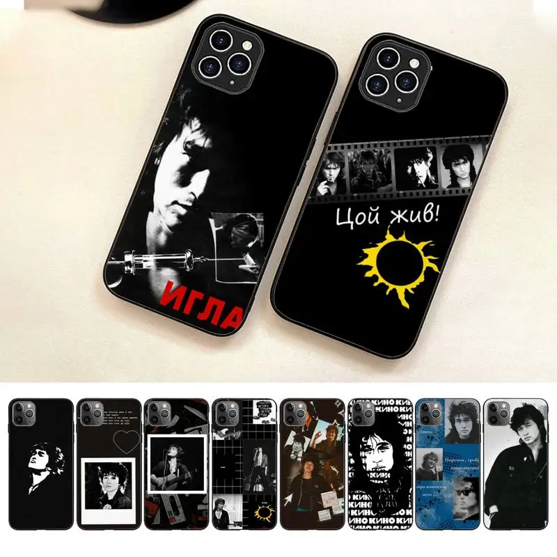 

Viktor Tsoi Phone Case For Iphone 7 8 Plus X Xr Xs 11 12 13 Se2020 Mini Mobile Iphones 14 Pro Max Case