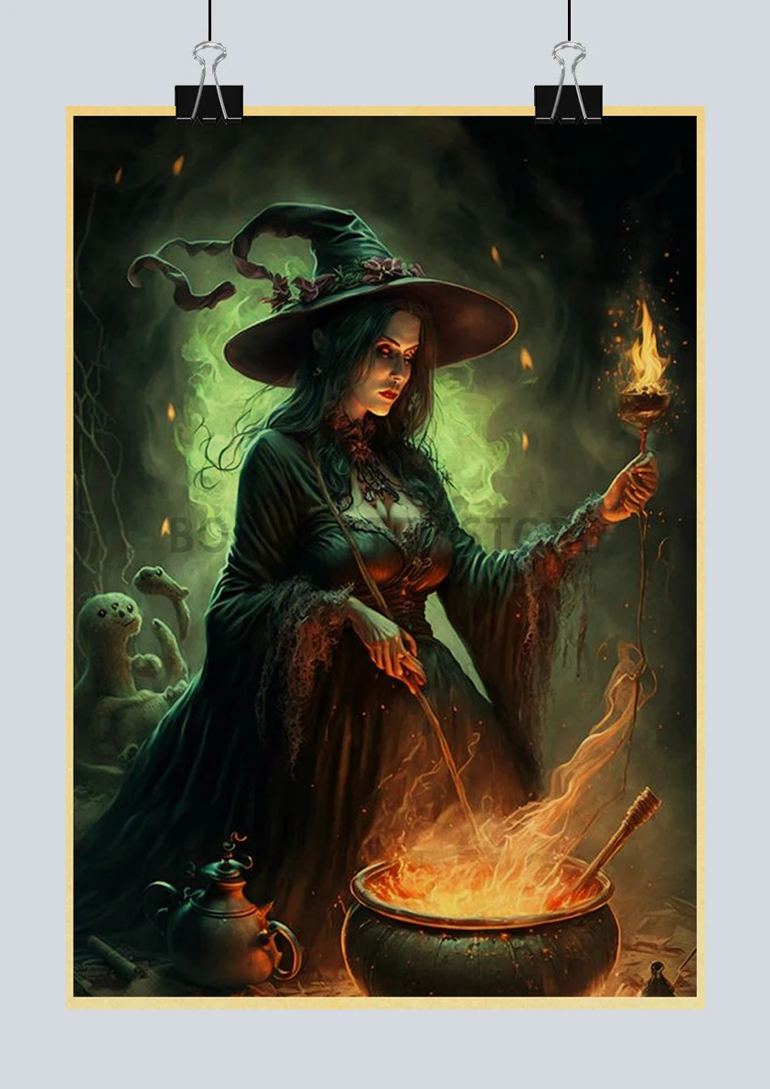 

Настенная картина "Ведьма" Lanxihaibao