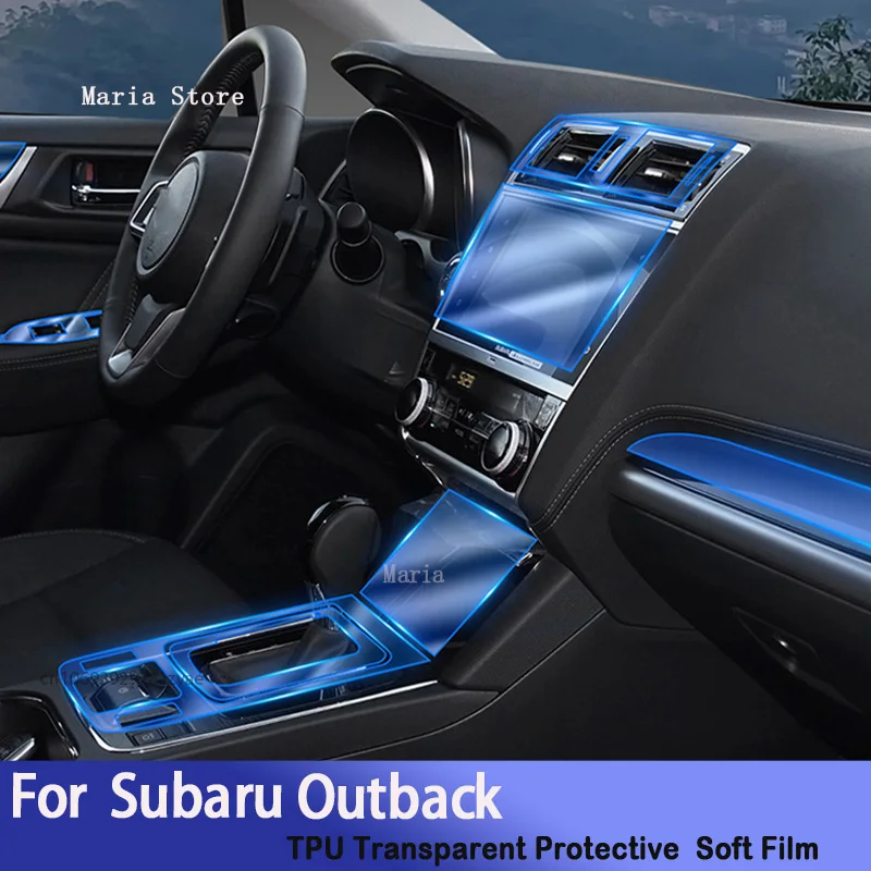 

Для Subaru Outback(2016-2020) Автомобильный GPS-навигатор, Защитная пленка для ЖК-экрана из ТПУ с защитой от царапин PPF