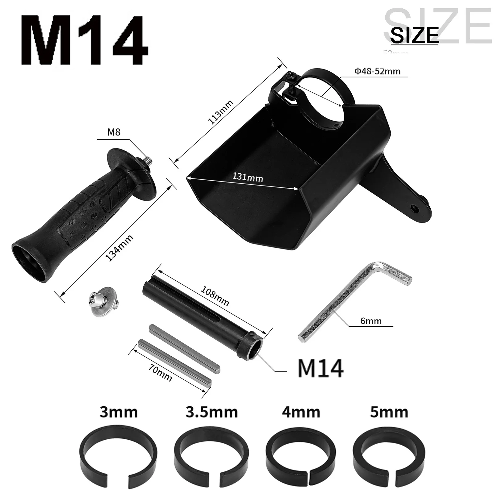

Угловая шлифовальная машина, полировальная машина, шатун, ручка, защитная крышка, M10/M14/5/8-11 дюймов, тип колесного вала, полировальное колесо, аксессуары