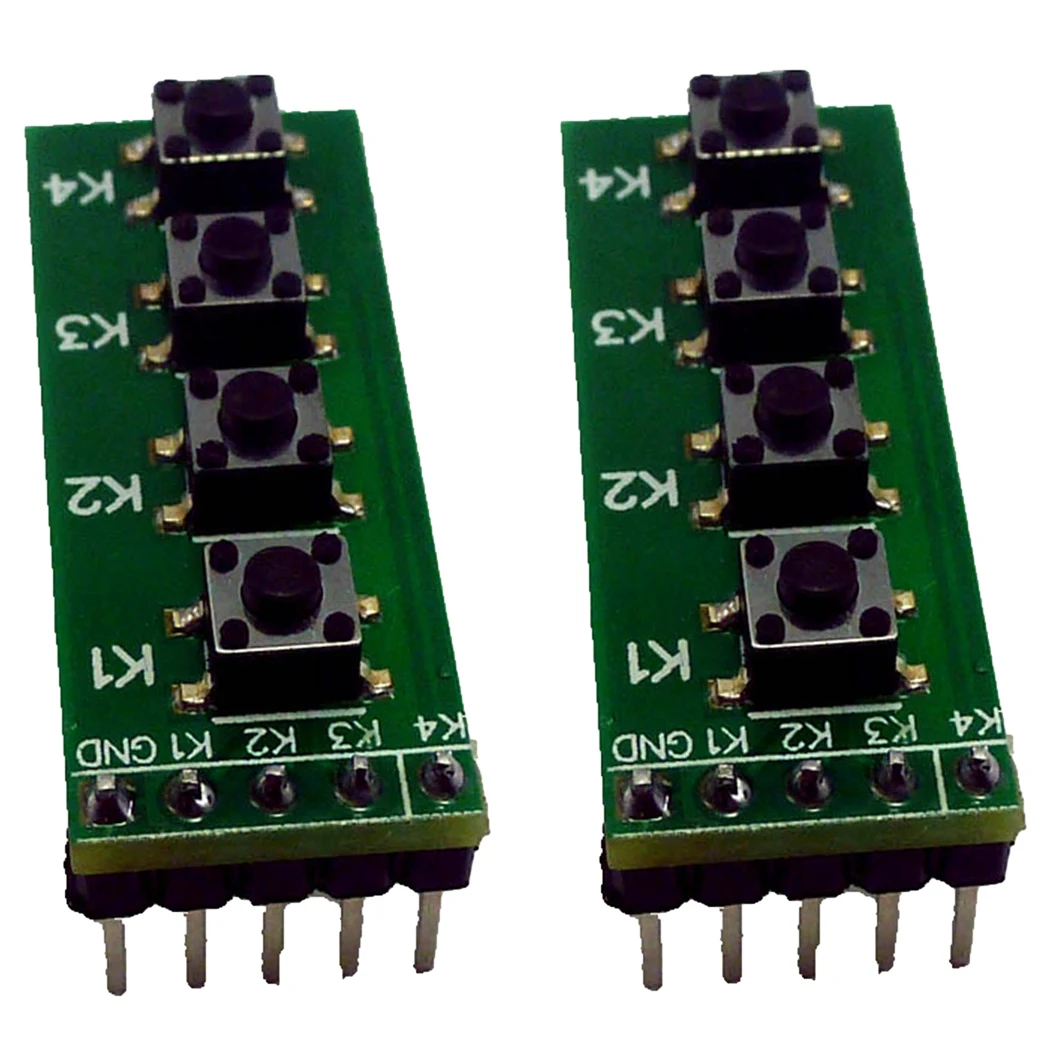 2 шт. кнопочный переключатель с 4 кнопками для Arduiuo DC 0-48 В MEGA2560 DUE Button Breadboard Switch FPGA CPLD