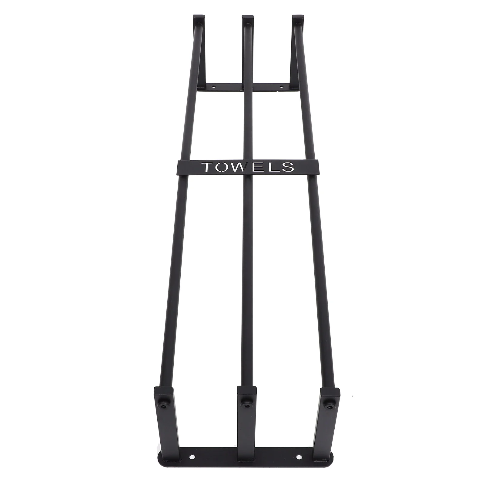 

Towel Shelf Bathroom Organizer Closet Holder Wall Mount Rack Racks Mounted Rail