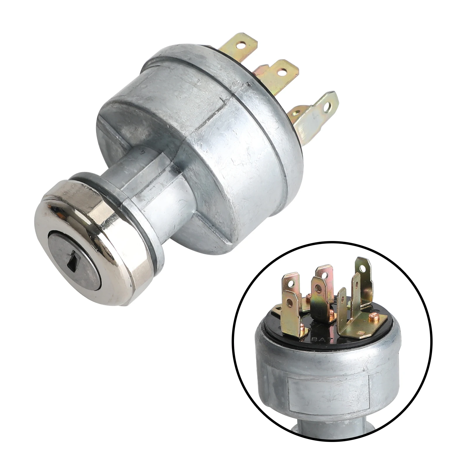 

Переключатель зажигания Artudatech с 2 ключами, подходит для John Deere AT195301 210C 210K 250 300D 310C 310D