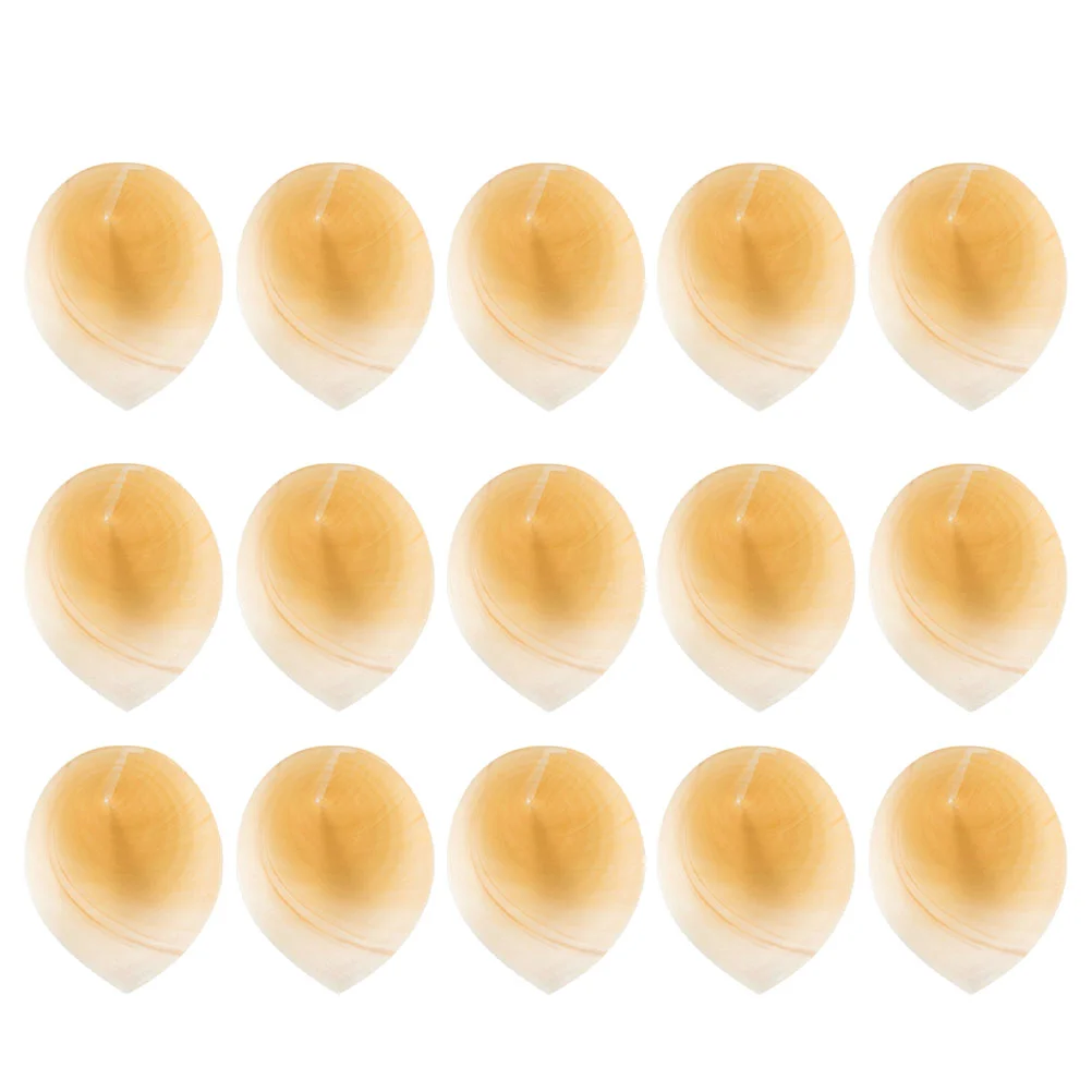 

150 Pcs Wooden Egg Roll Container Mini Ice Cream Cones Delicate Dessert Daily Use Stand Supply Foods