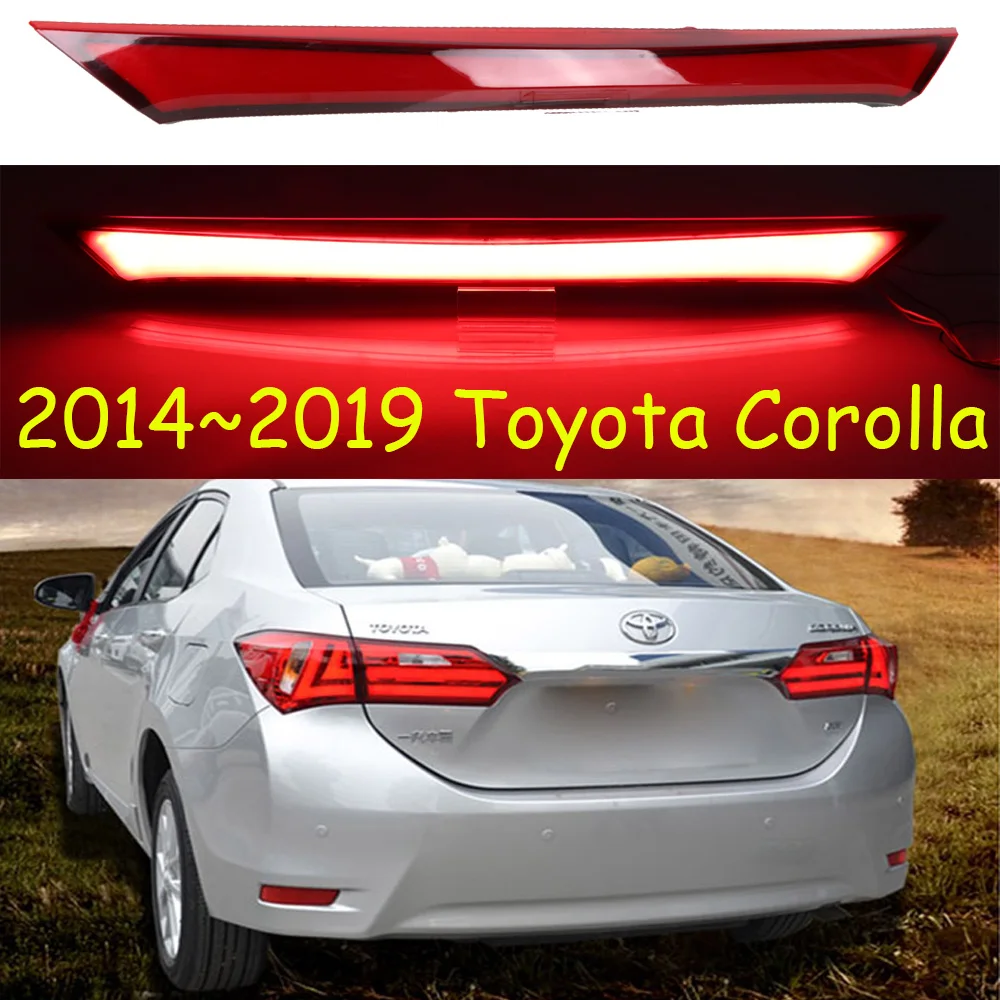 

Задний фонарь для Toyota Corolla, задний фонарь для Toyota Corolla, 1 шт., 2014 ~ 2019 лет, автомобильные аксессуары, светодиодный ные задние фары для дневных хо...
