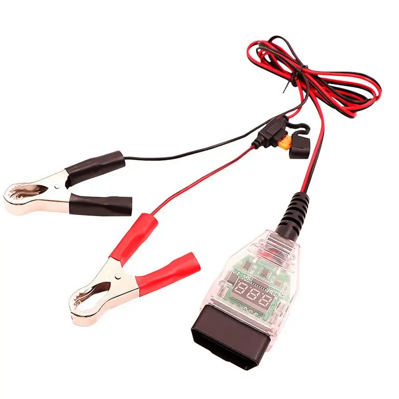 

Automotive Battery Replacement Tool Battery Leakage Detective Tool Professional Universal Car Computer Memory Saver