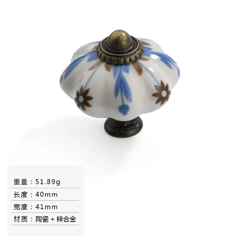 

Цветная керамическая ручка для шкафа