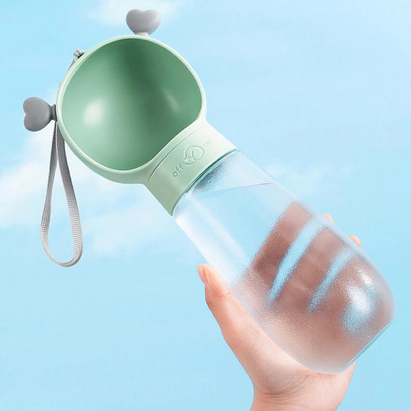 

Портативная бутылка для воды для собак, для маленьких и больших собак, дорожная поилка для щенков и кошек, уличный дозатор воды для питомцев,...