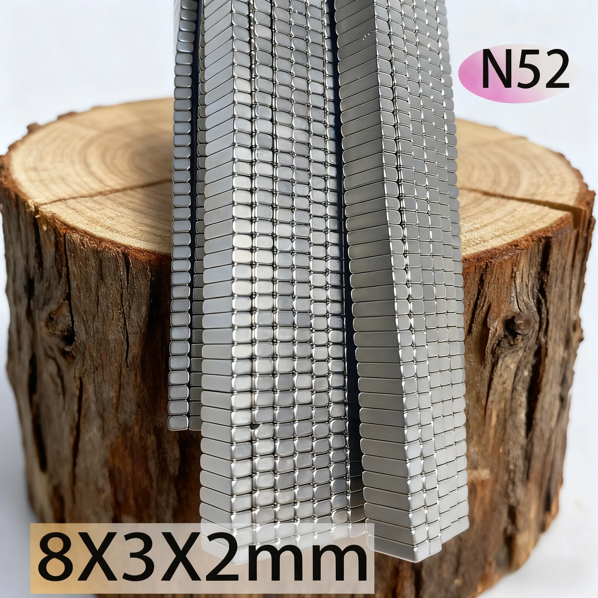 

Неодимовые магниты N52 8X3X2 8x3x1 6x3x2