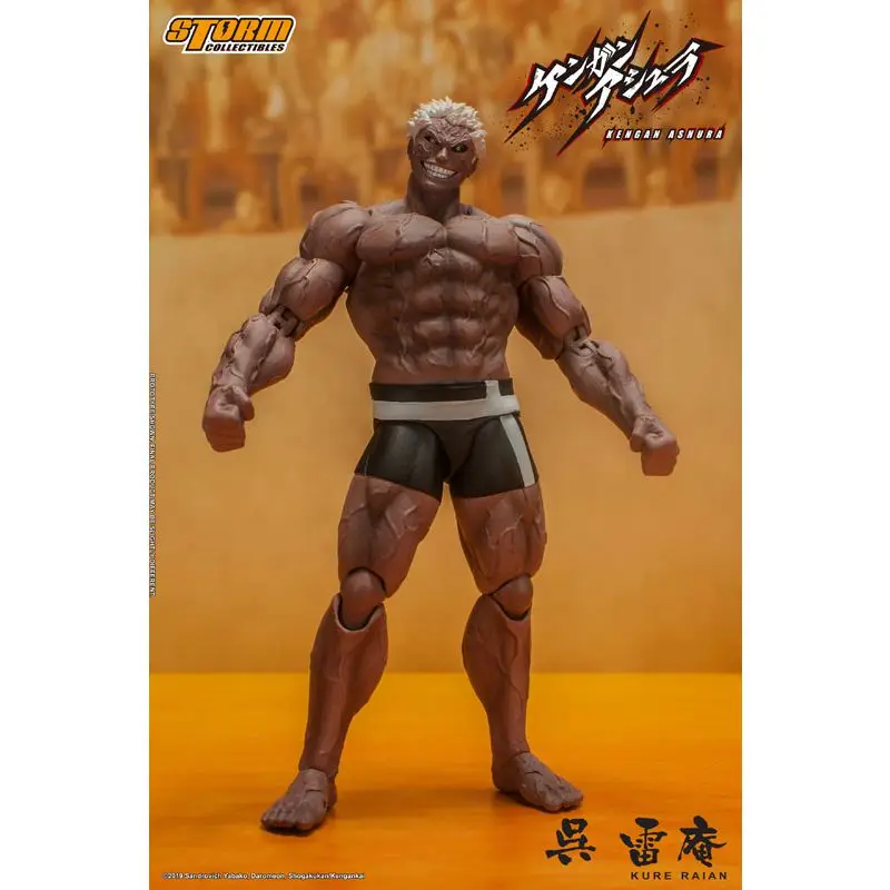 Фото В наличии: Оригинальные коллекционные фигурки Storm Toys SYKA02 KURE RAIAN Kengan Ashura 1/12, аниме-фигурки для коллекционирования №4