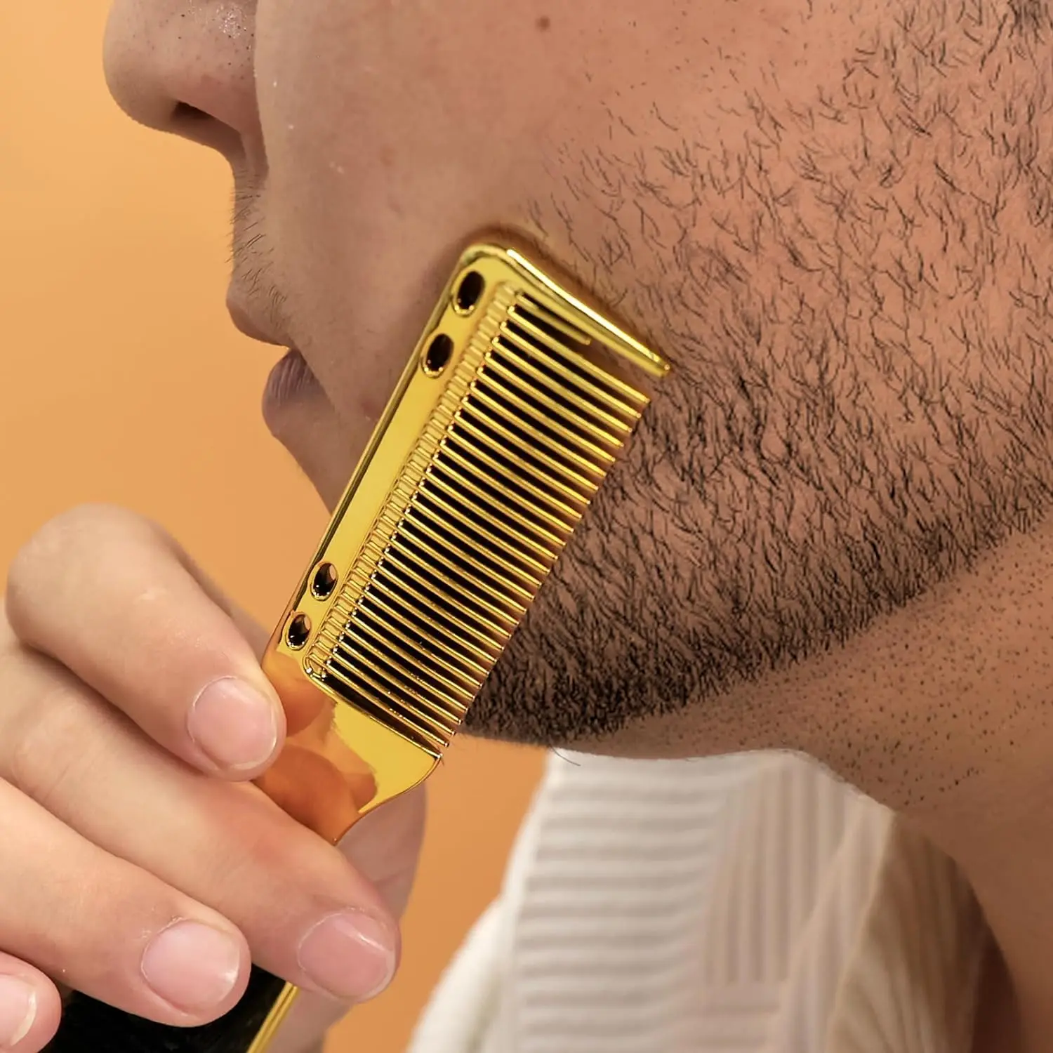 Набор инструментов для укладки волос в салоне 5 шт. золотой парикмахерский набор