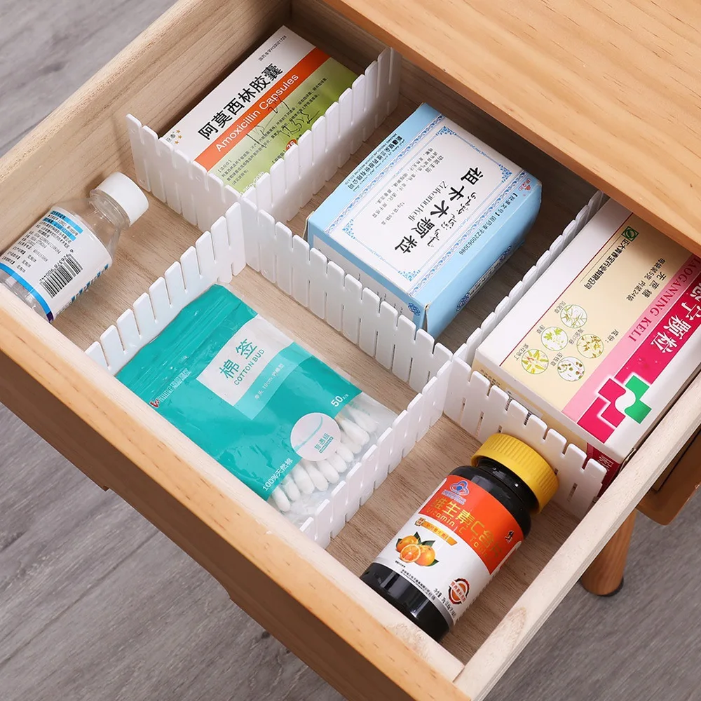 

Drawer divider partition free combination drawer storage divider partition plastic partition plate underwear partition socks