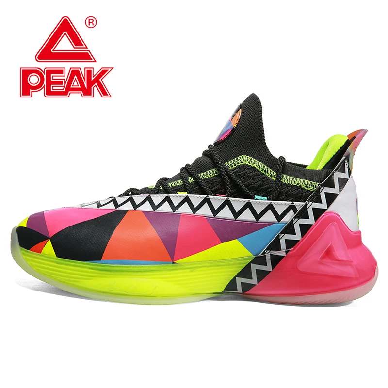 PEAK Tony Parker 7 TAICHI Cushioning Basketball Shoes Men Professional Non slip Basketball Sneakers Adaptive Fashion Sport Shoes