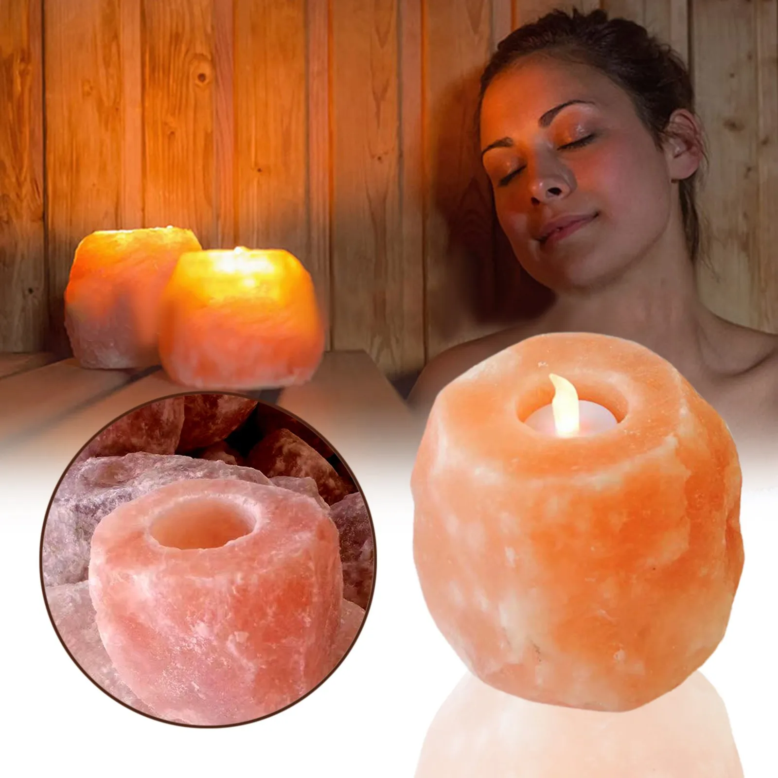 Spa Decoration & Hangs Wolf Candle Holder