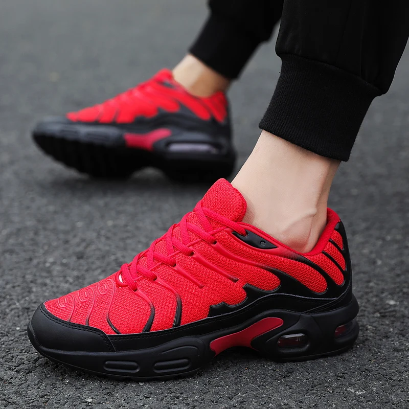 Damyuan 2020 Breathable mesh Running Shoes Comfortable tennis  Air Cushion Outdoor Walking Heightened Men Sneakers  Big Size 46
