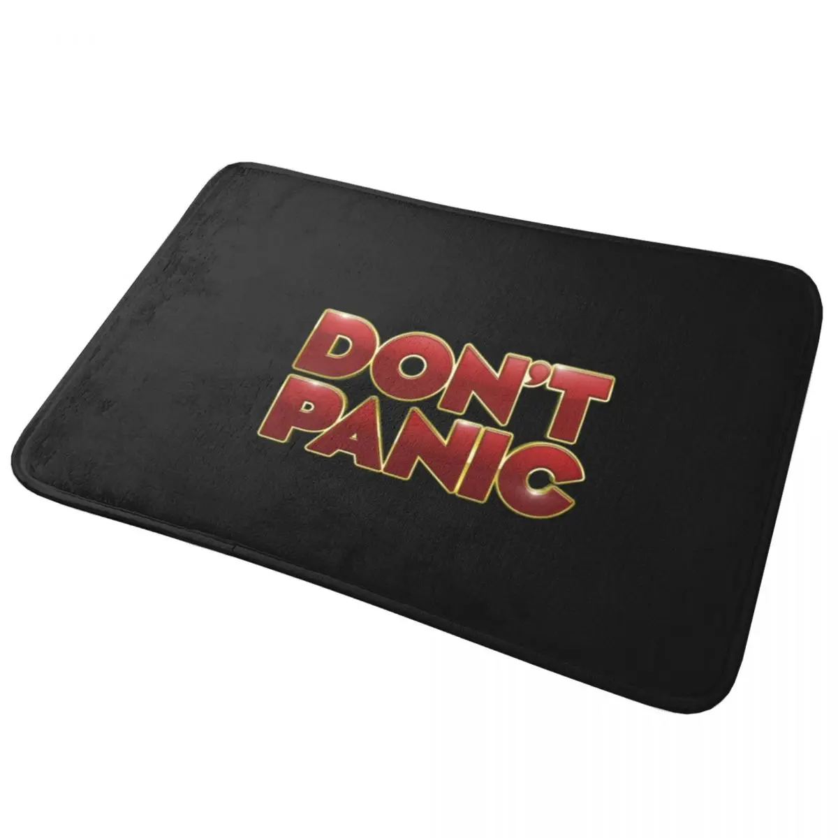 

Don't Panic Doormat Non-slip Super Absorbent Bath Mats Home Entrance Rugs Kitchen Living Room Carpet Hallway Footpad