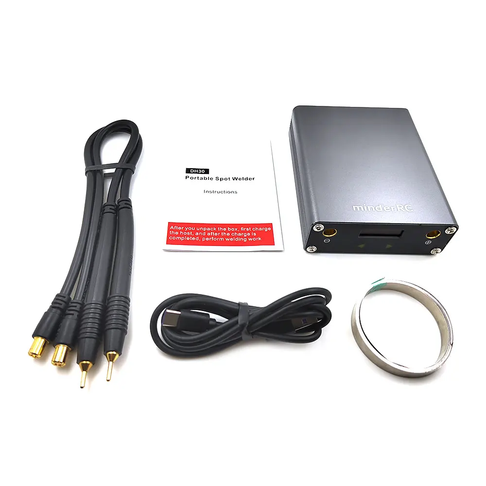 OLED Spot Welder DH30 DH30 MAX For Max 0.2mm Nickel Strip Spot Welding Machine 18650 21700 5000mAh Or 10000mAh Lipo Include