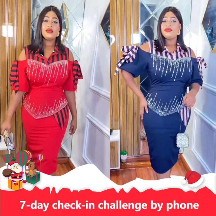 

African Women Plus Size Evening Dresses Wedding Party Gown Bodycon Mermaid Dress Ankara Clothing Dashiki Turkey Outfits Robes