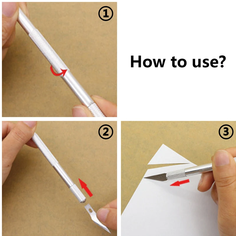 8 шт. набор металлических ножей для гравировки скульптуры |