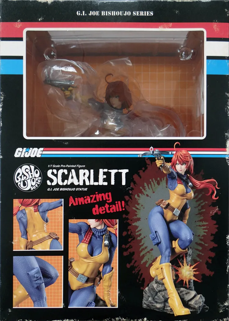 В наличии оригинальная серия Kotobukiya G I Joe Bishoujo Scarlett Lady Jaye аутентичная