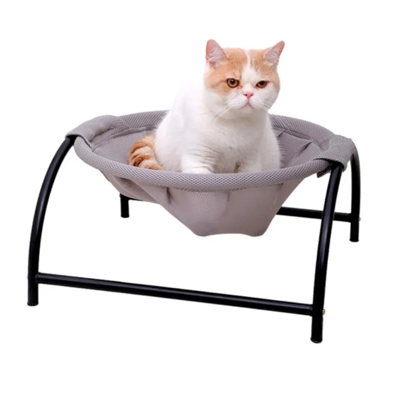 Breathable Pet Hammock Cat And Dog Kennel Pad Hanging Removable And Washable Cat Hammock Overhead Net Bed