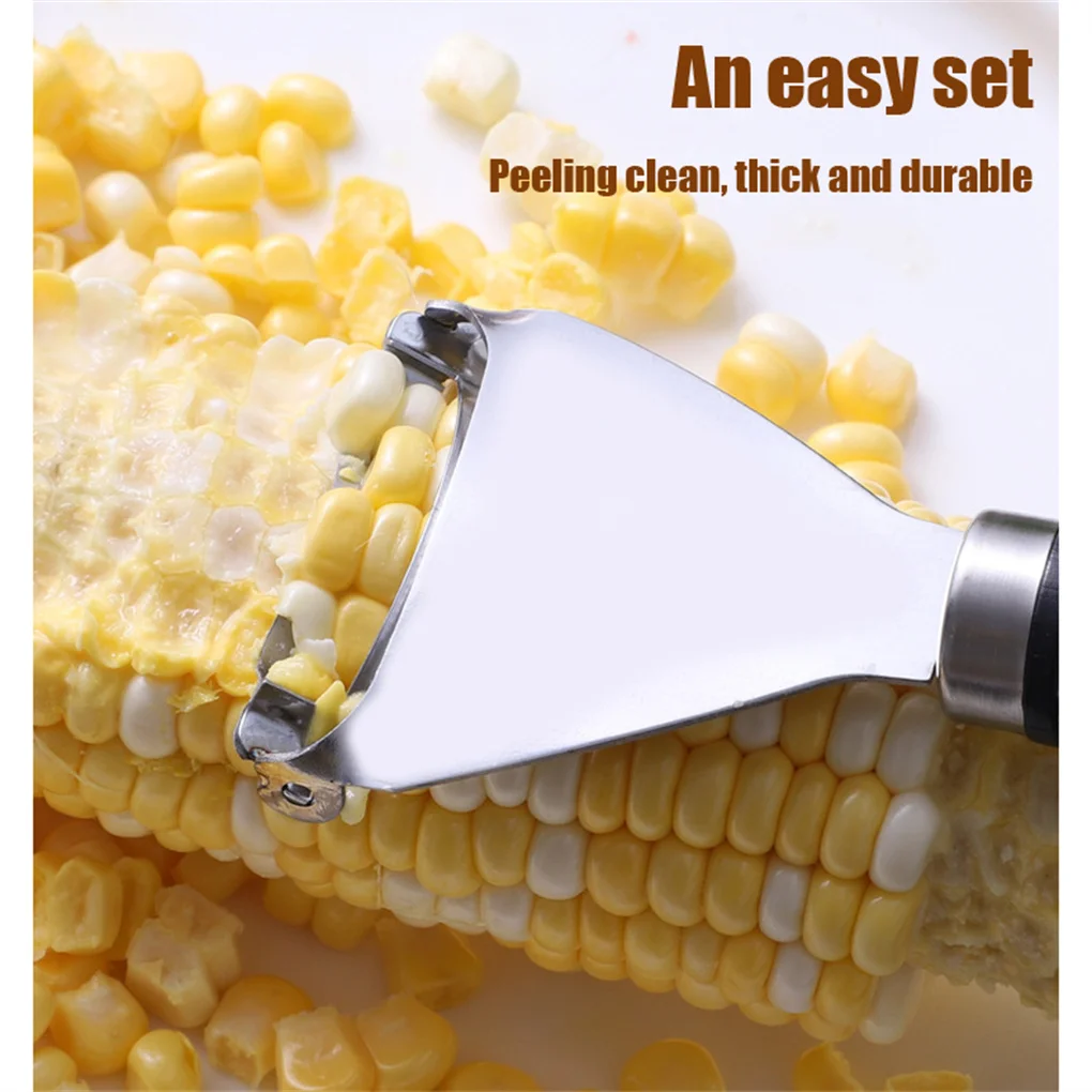

Stainless Steel Corn Stripper Corns Threshing Device Easy Peeling Corn Kerneler Peeler Vegetable Tools Corns Strippe Household