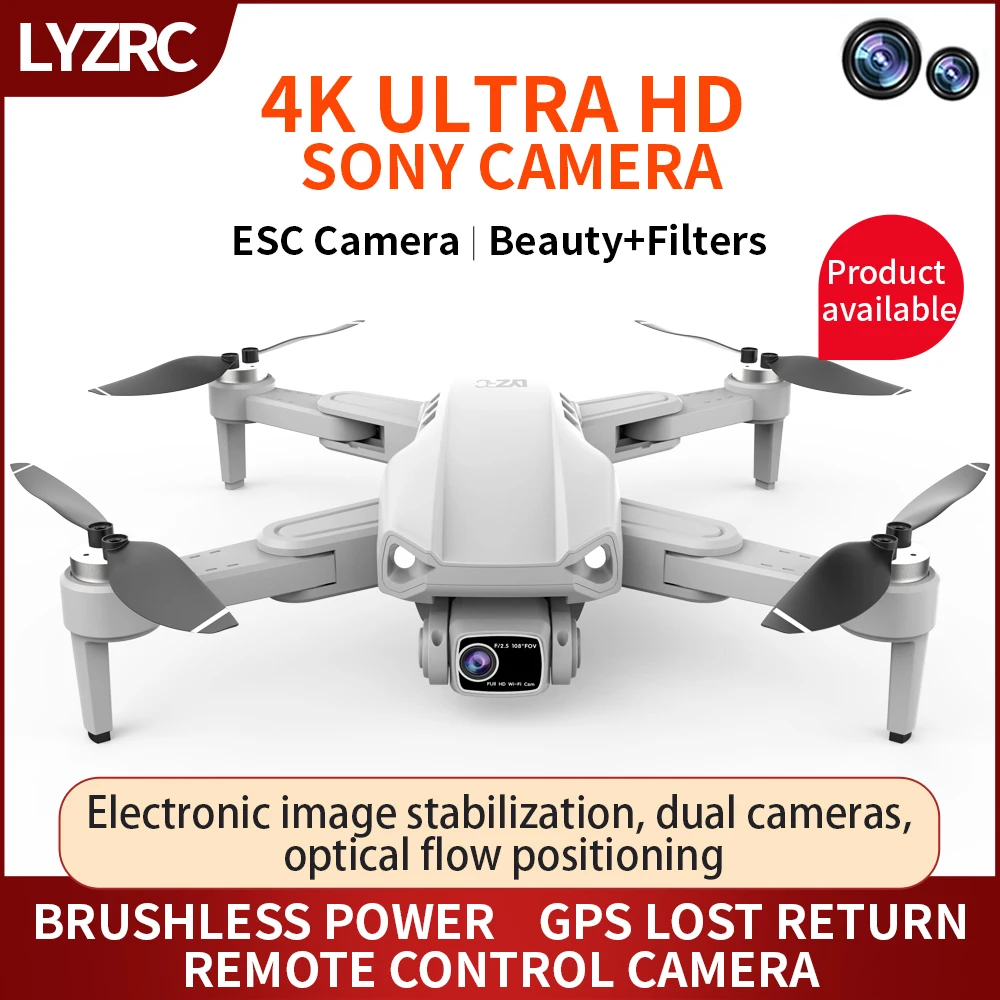 

Дрон LYZRC L900 Pro, с Wi-Fi, GPS, двойной камерой