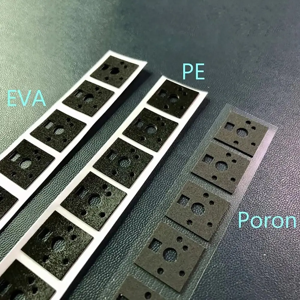 120 шт. прочных наклеек-прокладок из PE, EVA, PORON для переключателей печатных плат, универсальные, 0,5 мм, из пеноматериала, для клавиатур, улучшающие качество звука (art.: 3920db0553fb3) - 3920db0553fb3
