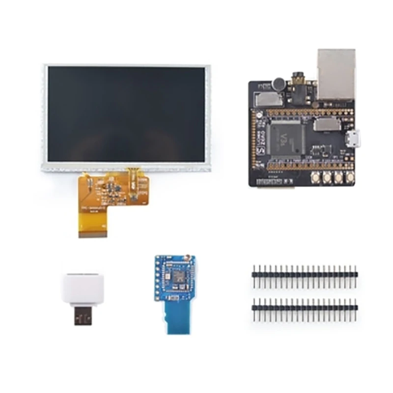 

For Lichee Pi Zero V3S ARM Cortex-A7 Core CPU Linux Development Board With OTG+5.0 Inch Screen+Wifi+BT Module DIY Kit