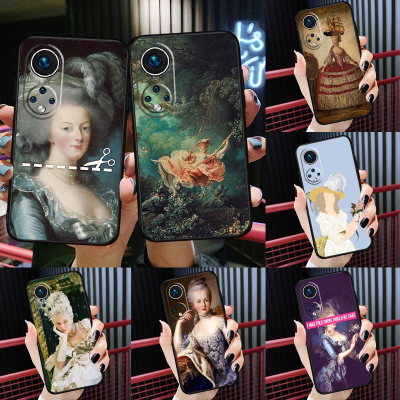 

Marie Antoinette For Huawei P20 P30 P40 P50 Pro Lite P Smart Z 2019 Nova 9 Nova 5T Case For Honor 50 Cover