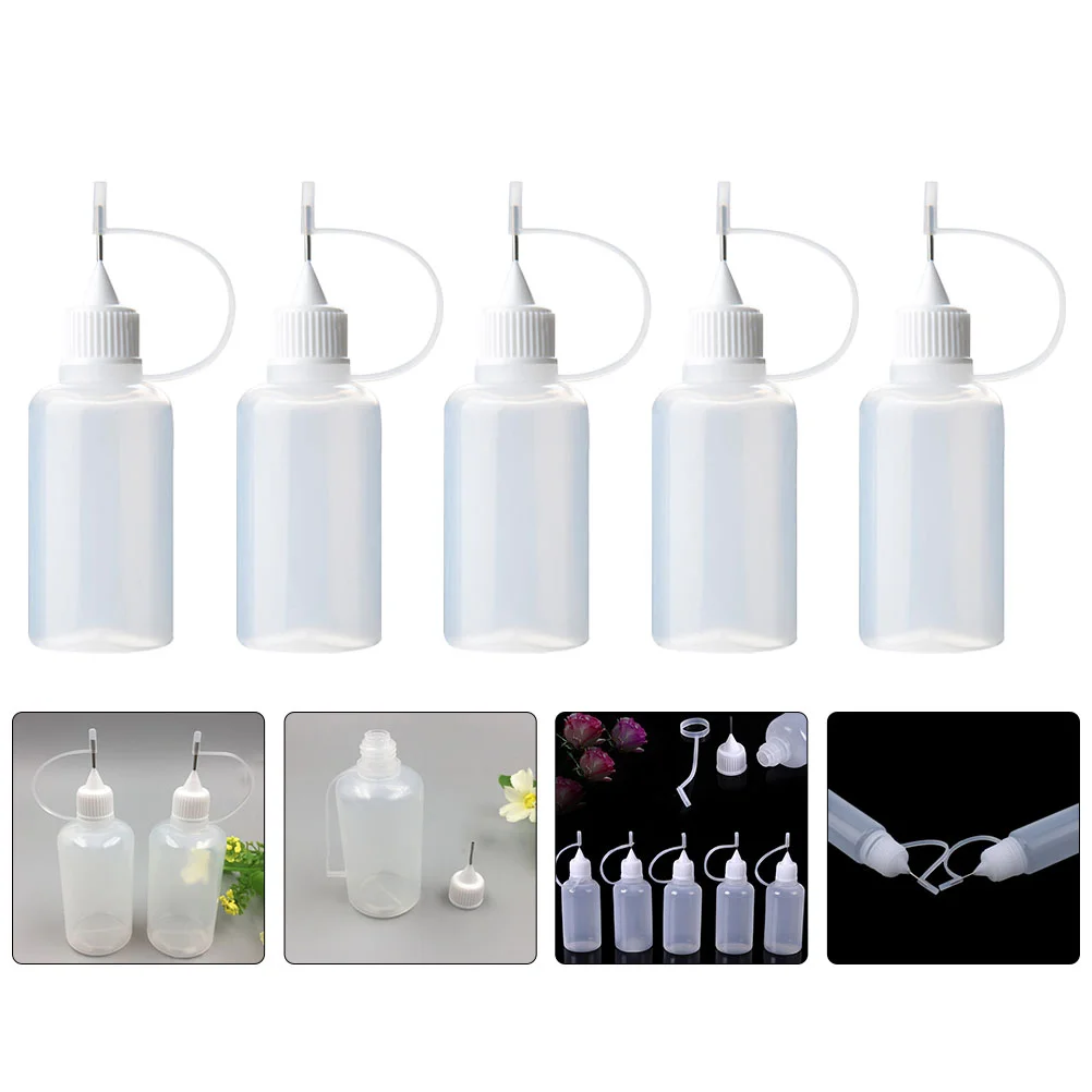 

Bottle Needle Glue Squeeze Tip Applicator Bottles Precision Craft Dropper Liquid Quilling Diy Point Acrylic Beak Tool