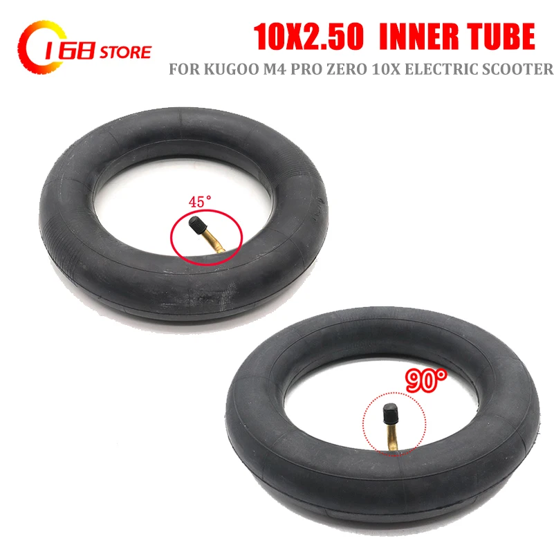 

10 Inch Electric Scooter Inner Tube 10X2.50 10x3.0 255x80 Camera for KUGOO M4 PRO Zero 10x Electric Scooter Tire Accessories