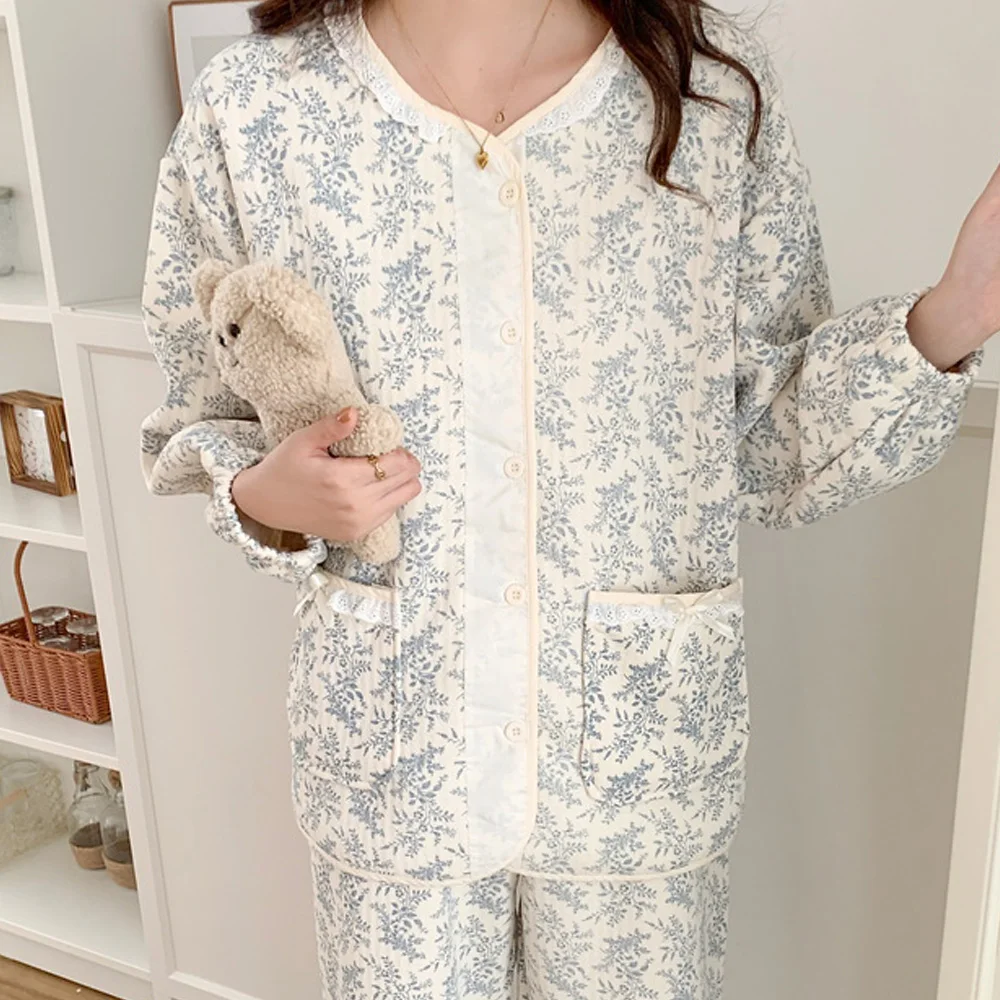 PM1127 Nubim парные пижамы для мужчин и женщин