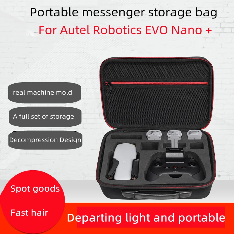 Сумка-тоут для Autel Robotic EVO Nano +, чехол для переноски, наплечная сумка для дрона, мессенджер серии Nano, футляр для аксессуаров