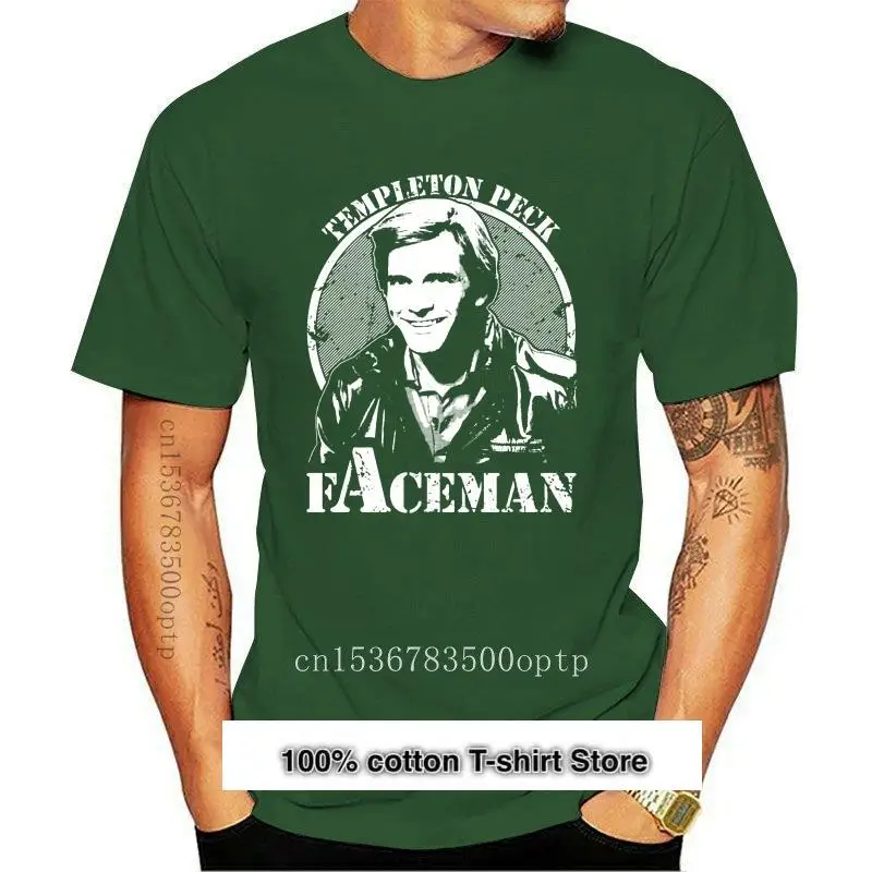 

Camiseta de acción de THE A TEAM TEMPLETON PECK FACEMAN para adultos y niños, Camiseta de algodón de alta calidad, nueva