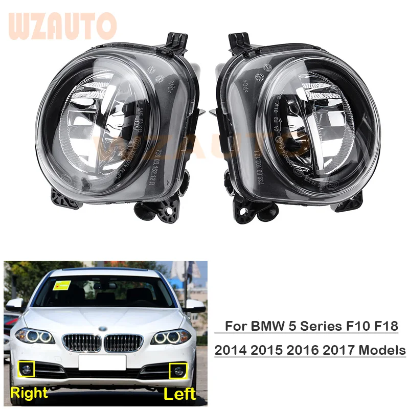 

Светодиодный ные Противотуманные фары на передний бампер, противотуманные фары, точечные фары DRL для BMW 5 серии F10 F18 520 523 525 528 530 535LI 2014 2015 2016 2017