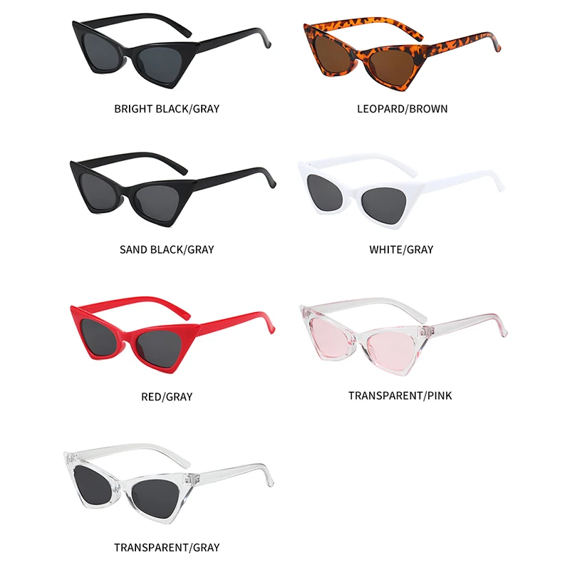 Summer Fashion Woman Sunglasses Small Frame Okulary UV400 Shades Polarized Vintage Eyewear Outdoor Sun Protection Sun Glasses