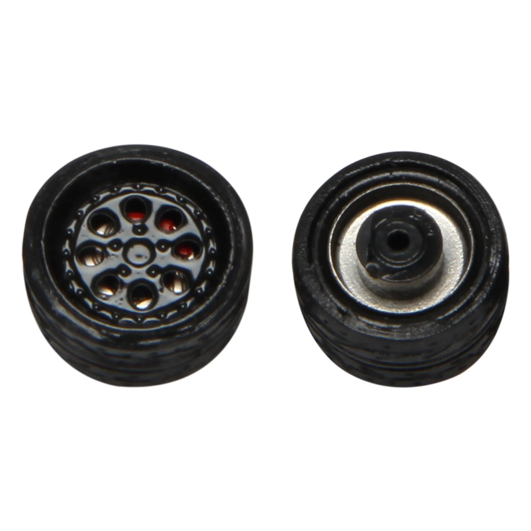 For HW Steamer Domeka Green Light Matchbox and Other 1:64 Car Model Modification Wheel Alloy Metal Fittings Racing DIY