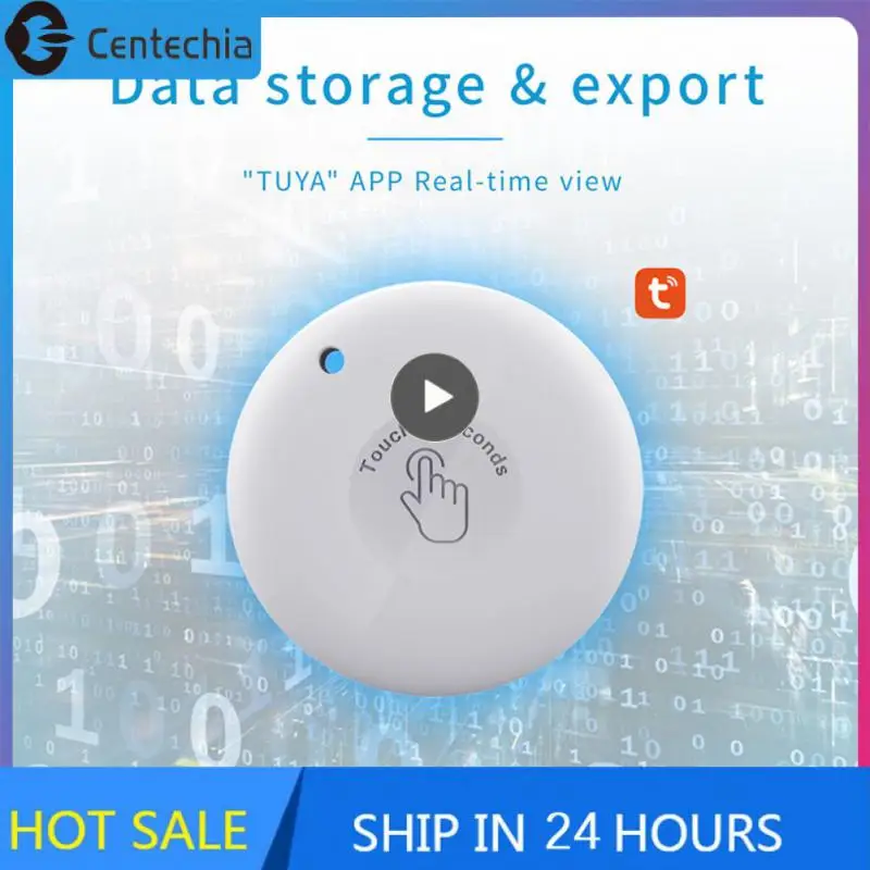 

Temperature And Humidity Meter Sensor Wireless Mini Digital Weather Station Tuya Indoor App Control Smart Home